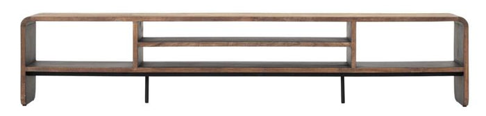 DTP Home TV stand Evo open extra large,45x225x35 cm, recycled teakwood