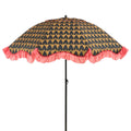 Edelman Mitchell parasol hart zwart - Ø220 x 238 cm