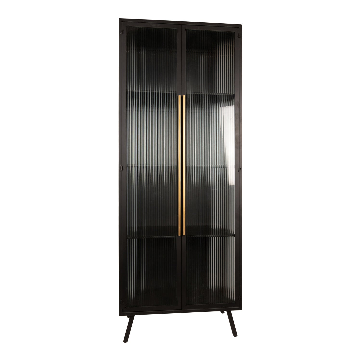 PTMD Caeleen Cabinet Black And Gold