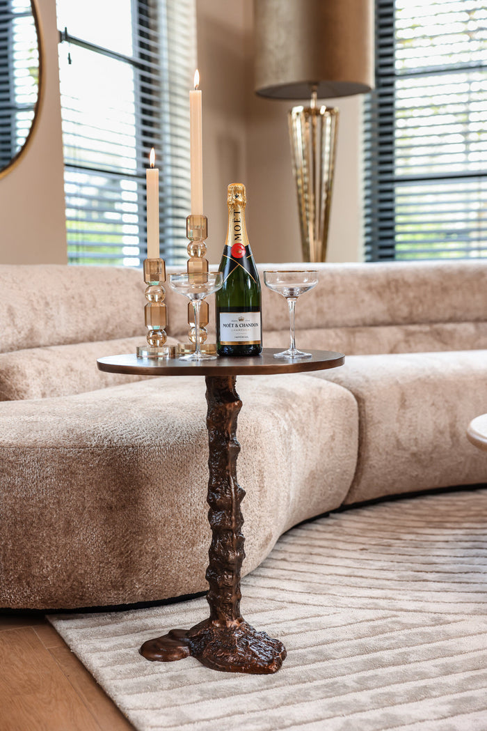 Richmond Interiors Misty Bijzettafel Brons