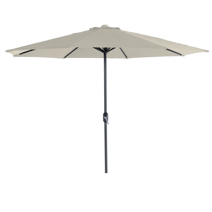 Garden Impressions Lotus parasol Ø300cm - ecru Eureka voet en hoes