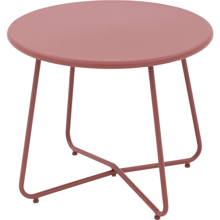 Goossens Tuintafel Must in Aluminium poedercoating rood