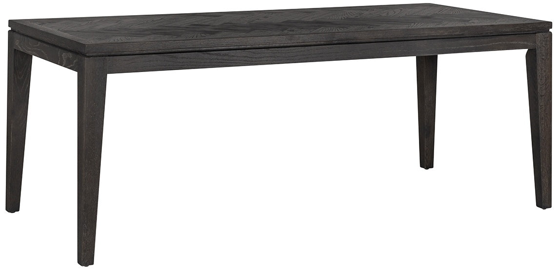 Richmond Interiors Blackbone Eettafel 230 cm Zwart Rustiek
