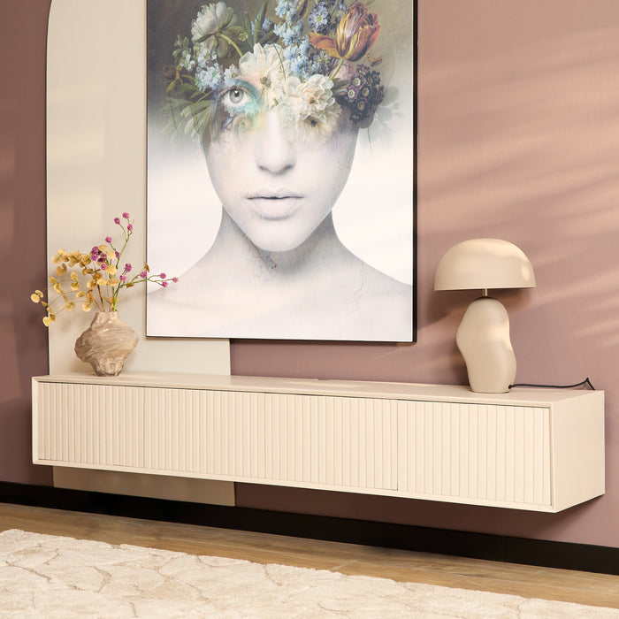 Starfurn Zwevend tv meubel Madison Sand | 200 cm