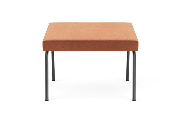 FÉST Monday ottoman zwart Royal 160 magnolia