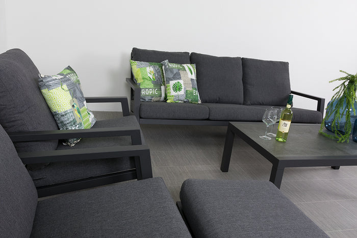 VDG Atlanta loungeset - 5 delig (inclusief hocker)