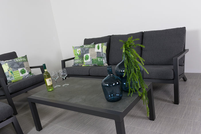 VDG Atlanta loungeset - 5 delig (inclusief hocker)