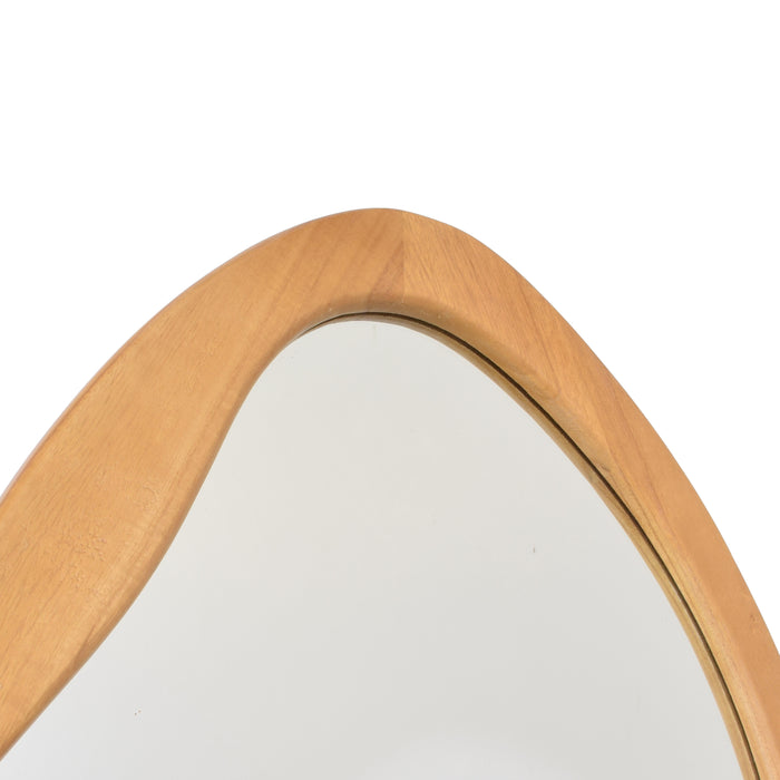 Fragix Yin Wandspiegel Large Organische vorm - Hout - 60x120