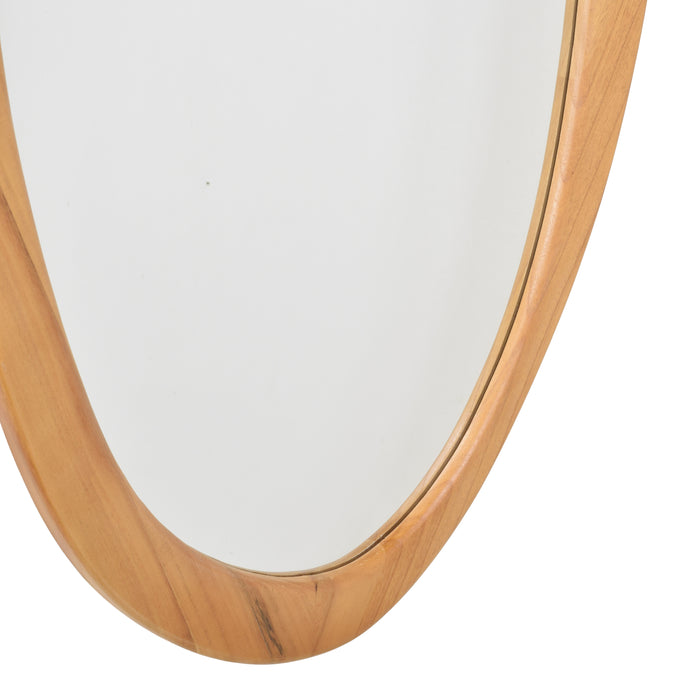 Fragix Yin Wandspiegel Large Organische vorm - Hout - 60x120