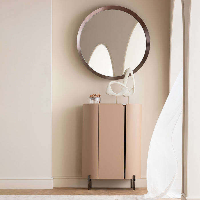 Spiegel Arezzo Ø100cm coffee Kare Design