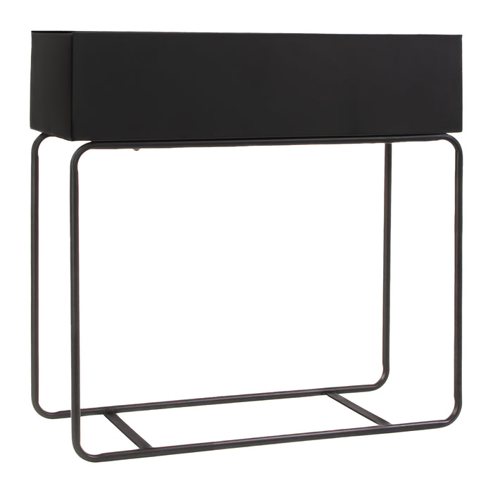 QUVIO planten tafel | planten bak - Zwart