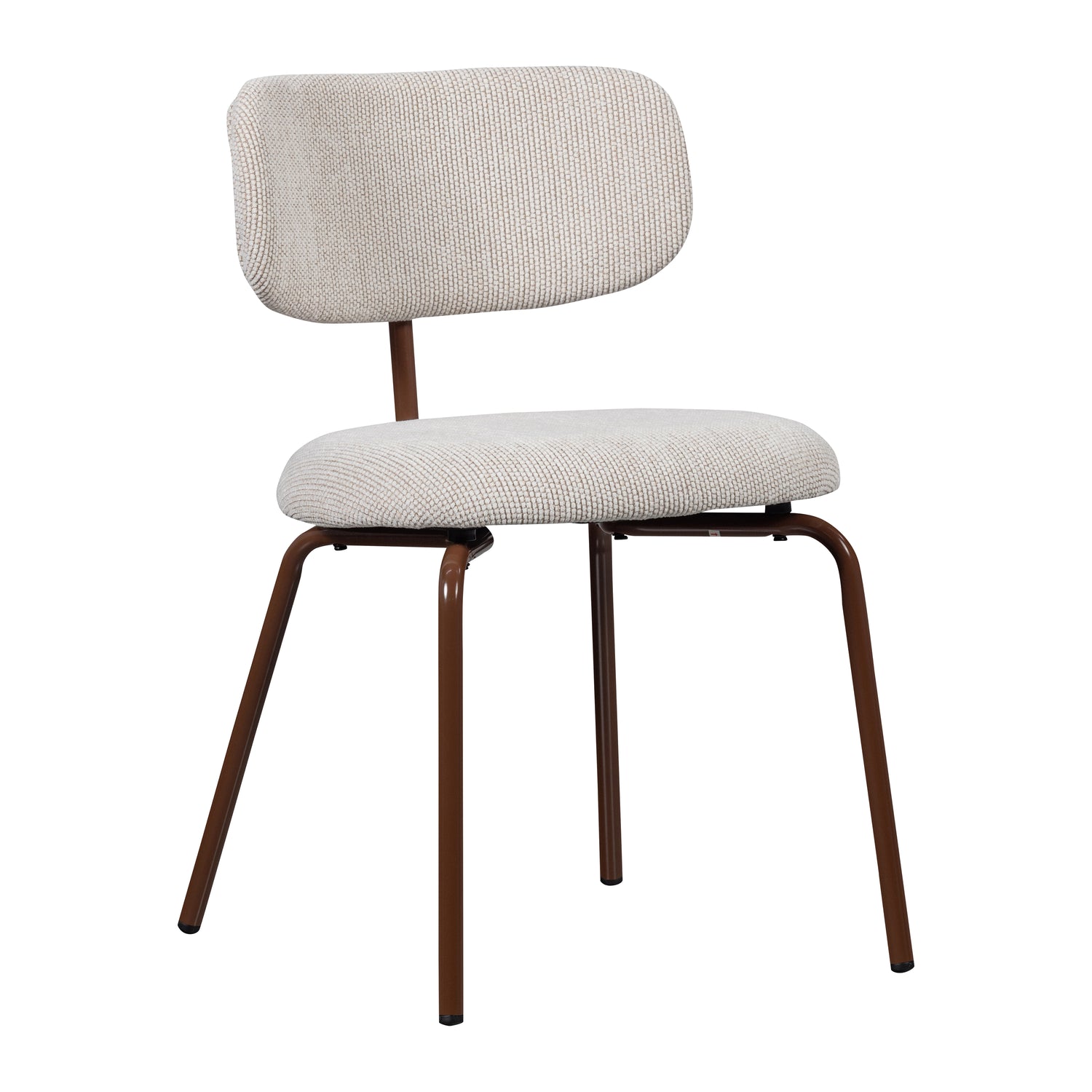 WOOOD Travis Eetkamerstoel - Off-White