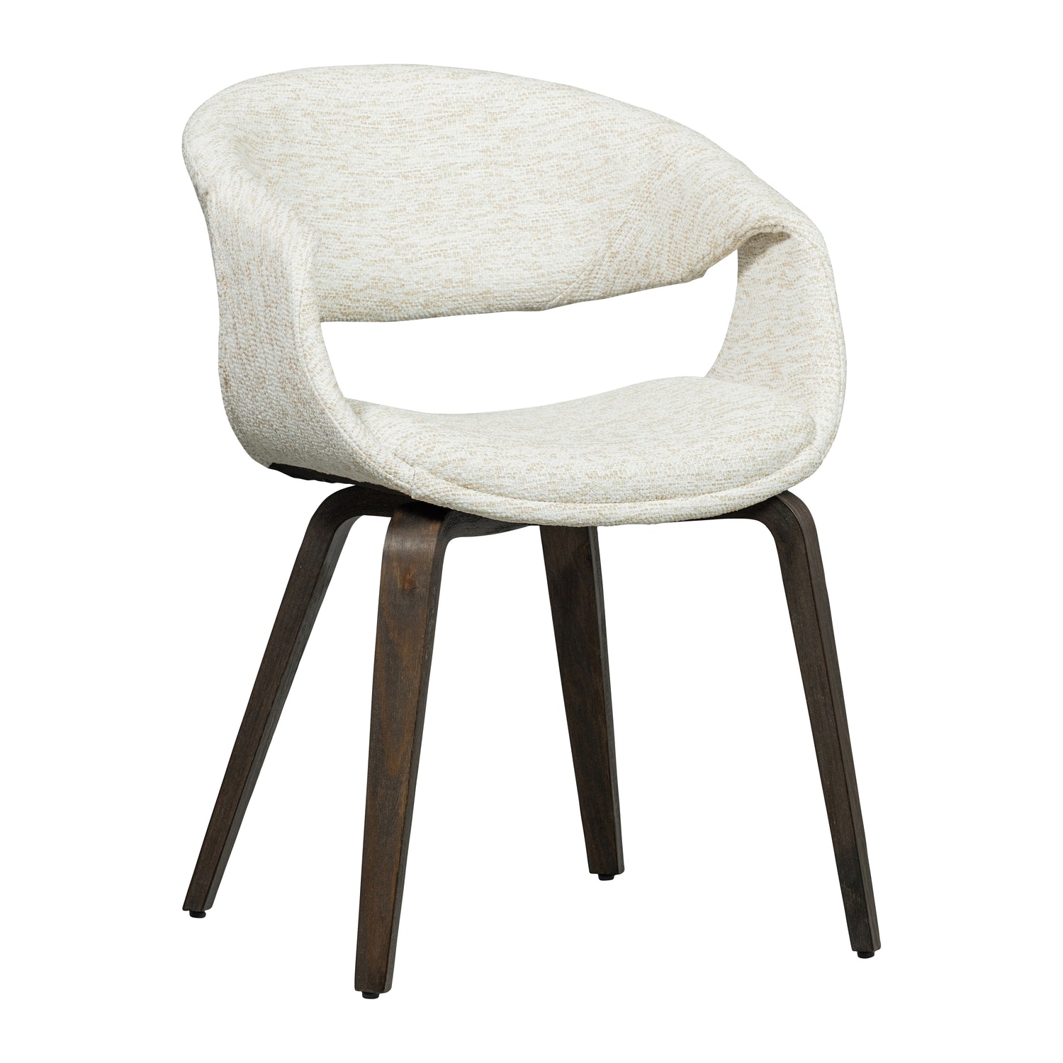 WOOOD Yossi Eetkamerstoel Donker Eiken - Naturel