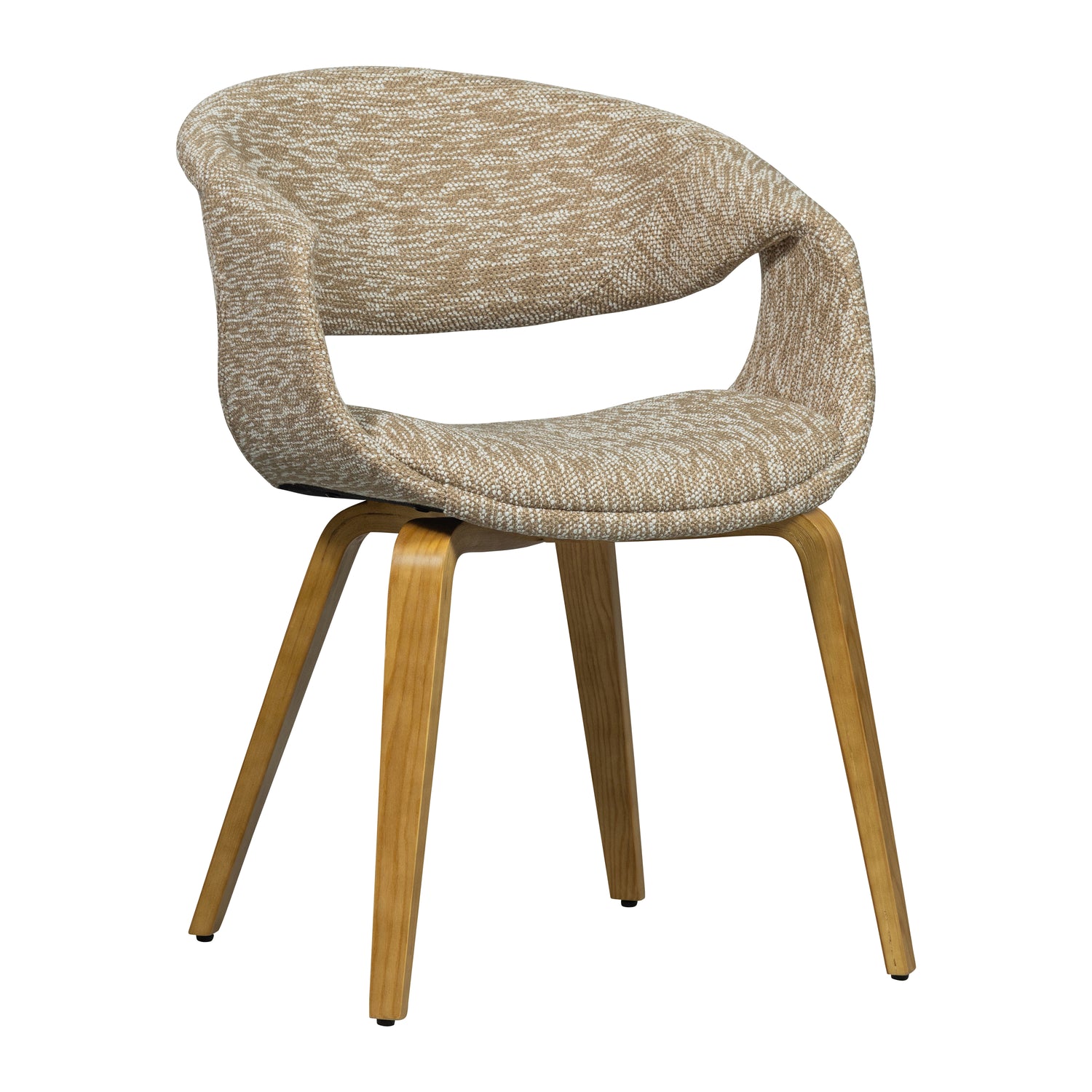 WOOOD Yossi Eetkamerstoel Naturel Eiken  - Zand