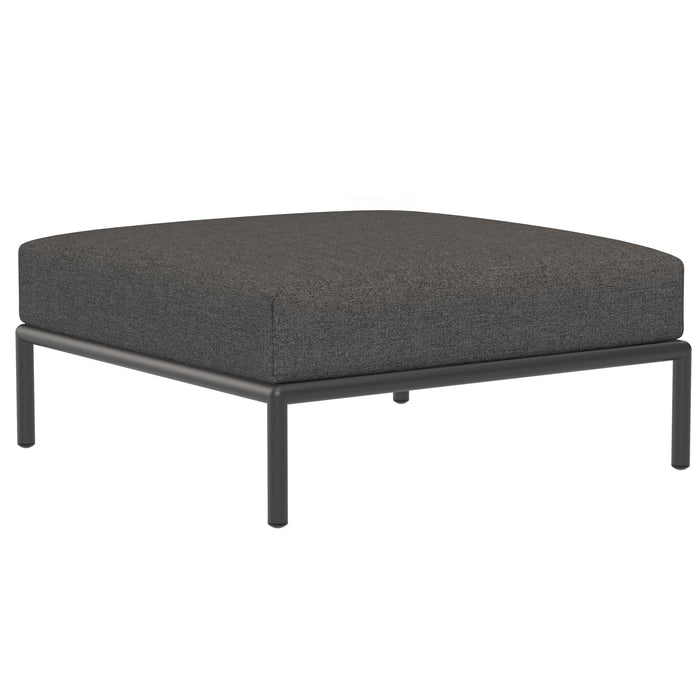 Houe Level2 Ottoman voetenbank Dark Grey frame Dark Grey