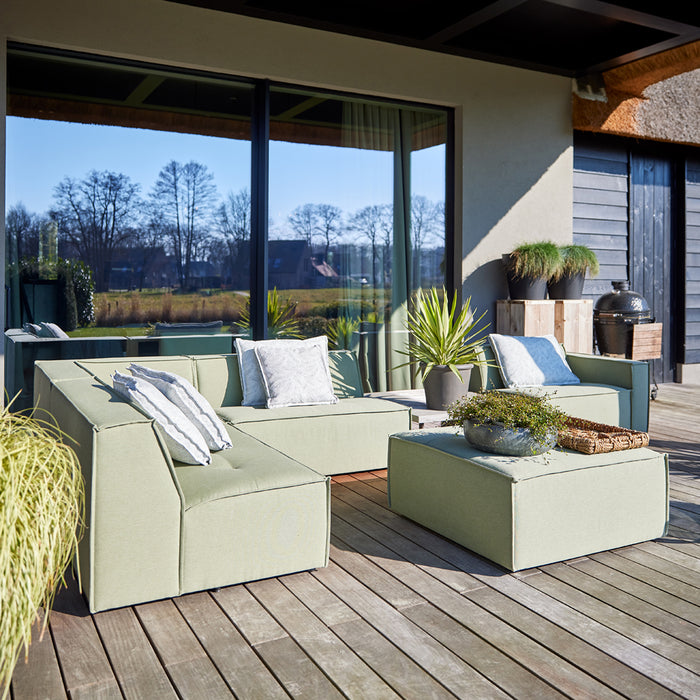 Riviera Maison - Bellagio Outd Footstool Squamarina -