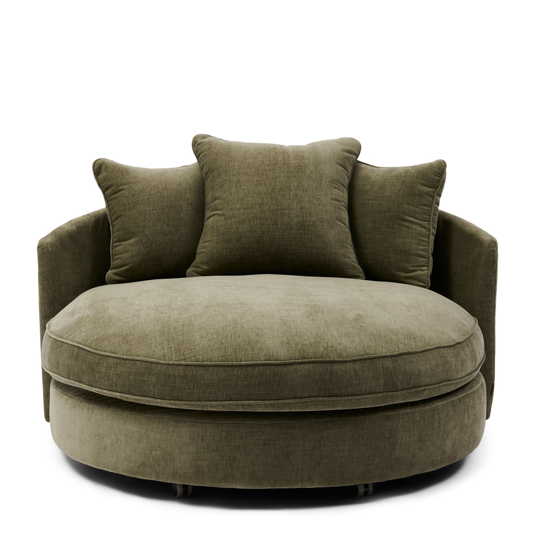 Riviera Maison - Carmin Daybed w 3 Pill Real Olive - Real Olive