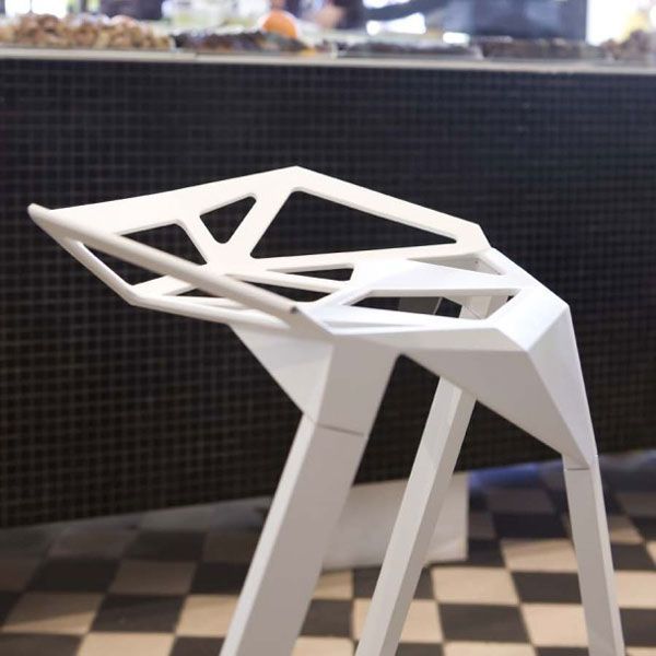 Magis Stool One barkruk medium wit