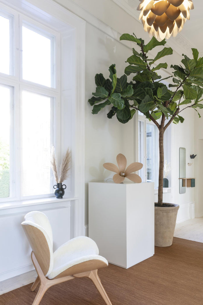 Umage A Conversation Piece Low fauteuil naturel eiken, Morning Meadows