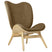Umage A Conversation Piece Tall fauteuil naturel eiken, Sugar Brown