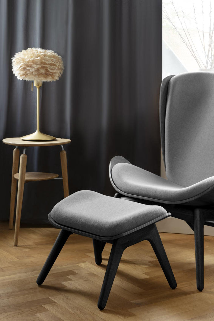 Umage The Reader voetenbank zwart eiken, Sterling