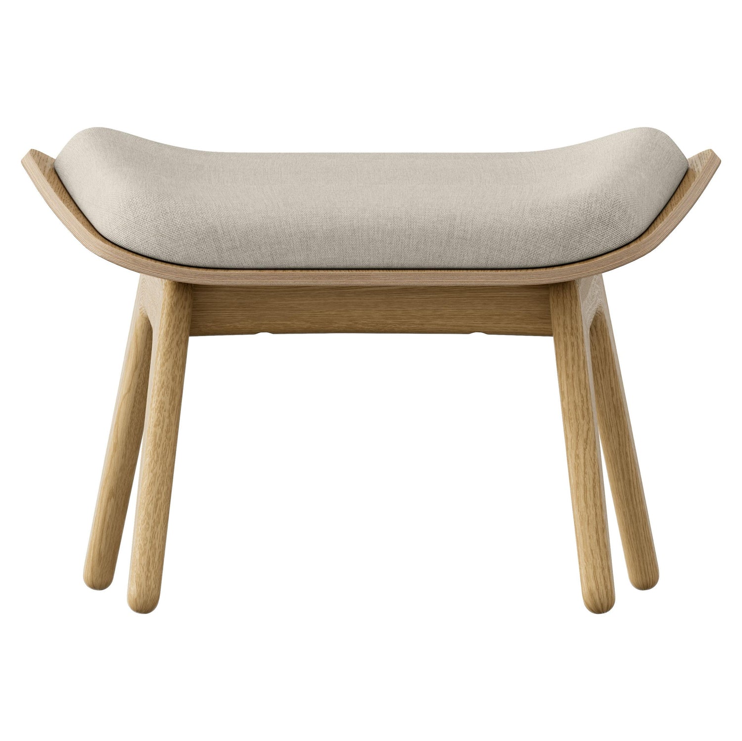 Umage The Reader voetenbank naturel eiken, White Sands