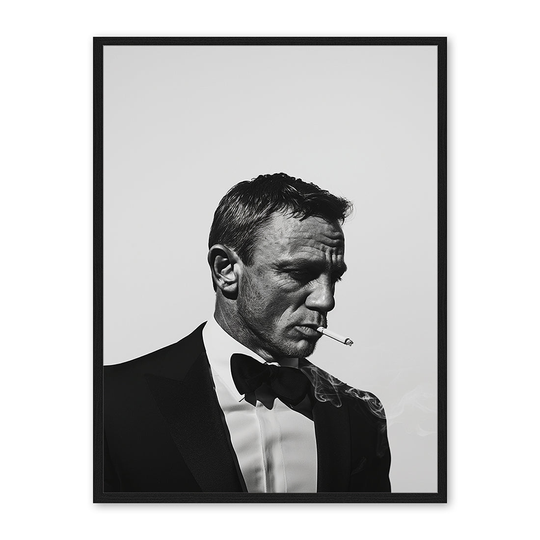 Riviera Maison - Wall Art James Bond Smoking 60x80 -