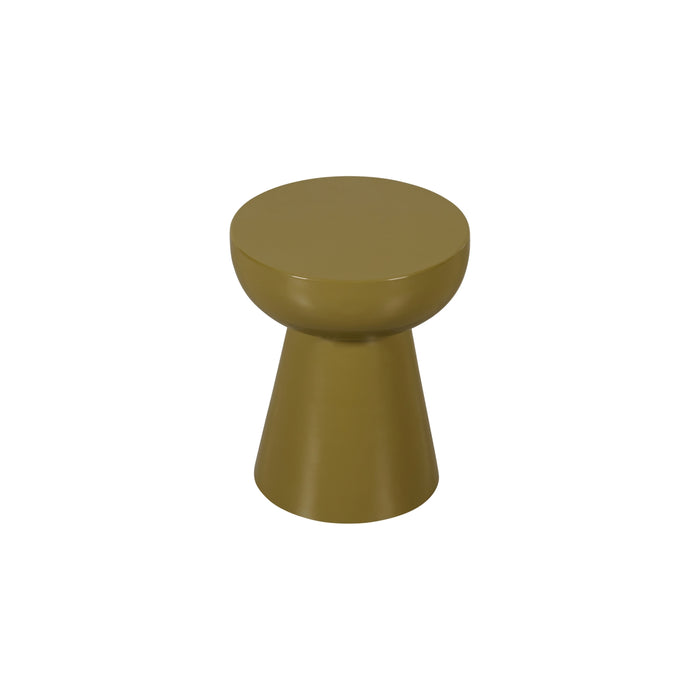 Bijzettafel Jagel - Groen - Metaal - 35x41x35cm (BxHxD)