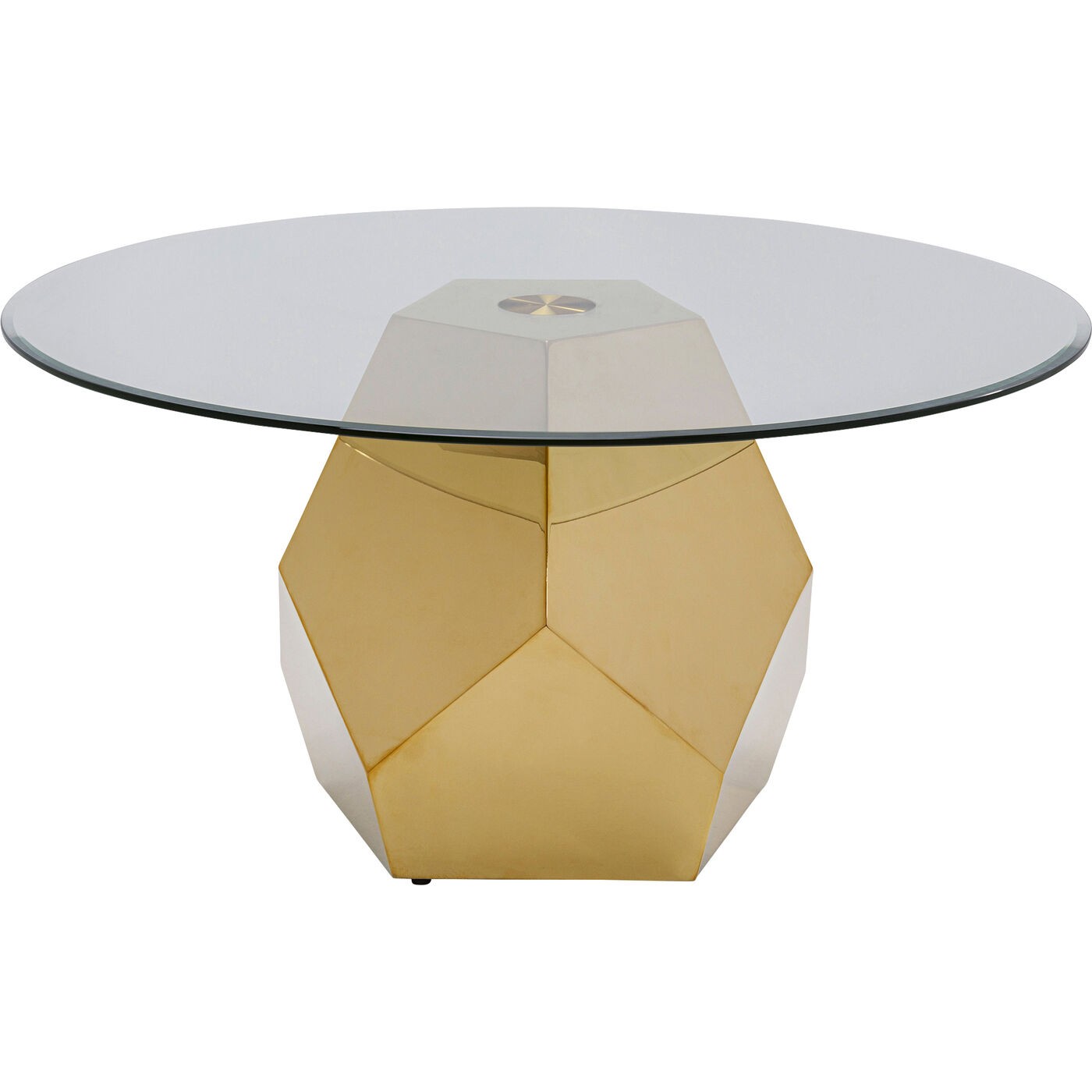 Kare Design Ricchezza salontafel - goud - Ø90cm
