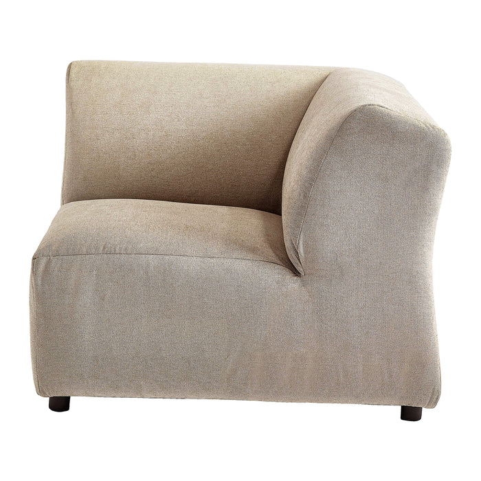 by fonQ Move Hoekbank Rechts - Ronde Hoek - Open Eind - Zand