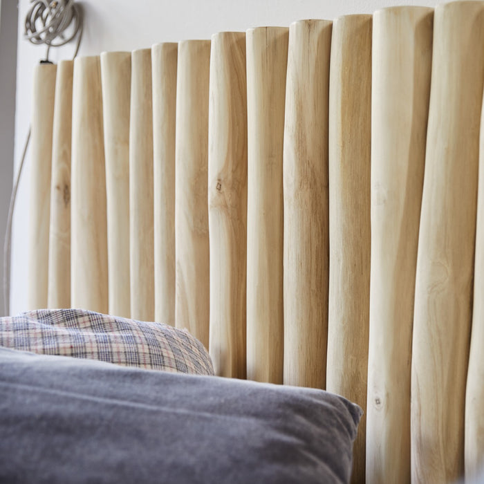 Tikamoon - Hoofdbord in teak drijfhout 120 River