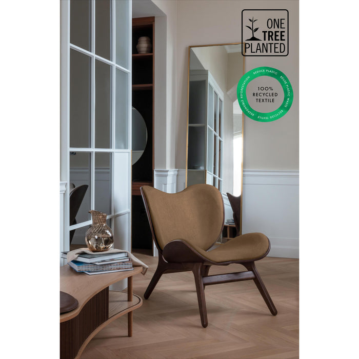 Umage A Conversation Piece Low fauteuil donker eiken, White Sands