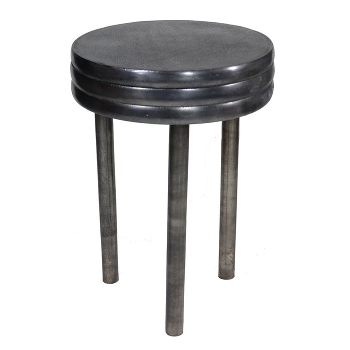 Metalen Bijzettafel Samir - Ø38xH54 cm