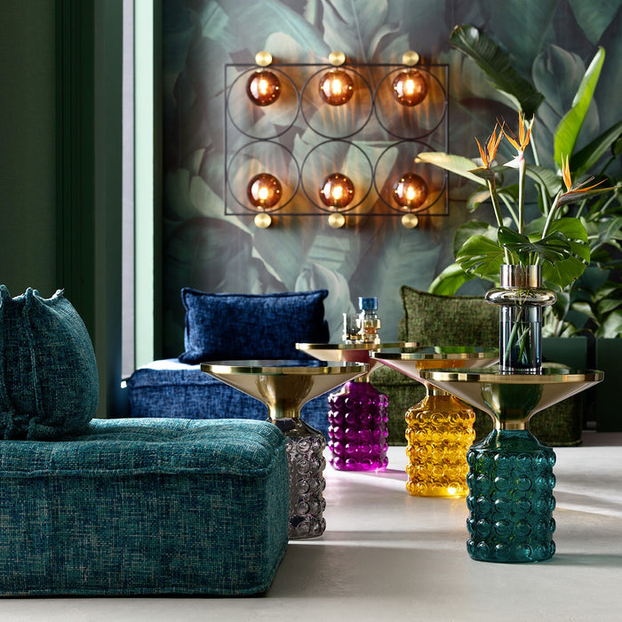 Kare Design Lola Bijzettafel - grijs - Ø50cm