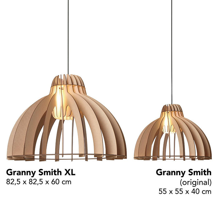 Van Tjalle en Jasper Granny Smith XL hanglamp - Natural