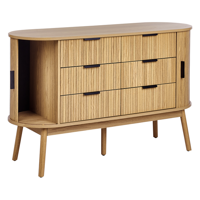 Beliani - SELAH - Dressoir - Lichthout - MDF