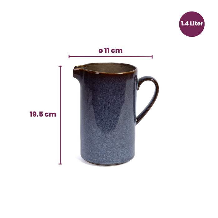 Cosy & Trendy Schenkkan | Melkkan | Waterkan | Waterkaraf - Quintana Green - 1.4 liter