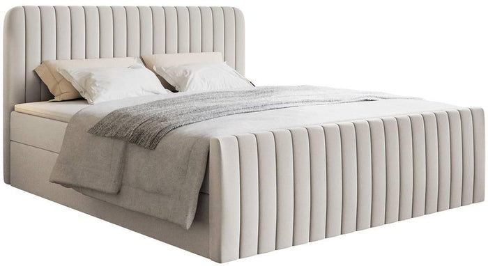 NADUVI Collection Boxspring Adrien chenille met opbergvak 200x200
