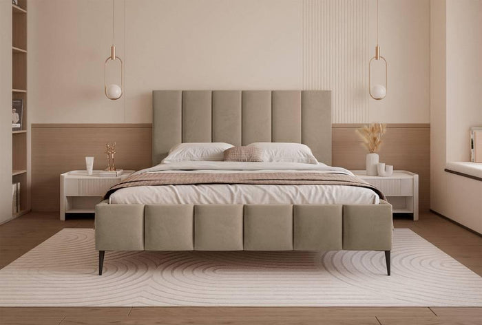 NADUVI Collection Bedframe Quinn 140x200 met opbergvak