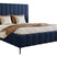 NADUVI Collection Bedframe Flores velvet 160x200 met opbergvak