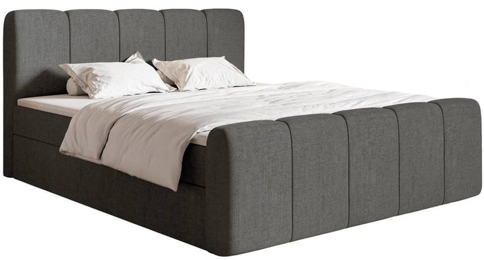 NADUVI Collection Boxspring Chloe 200x200 chenille met opbergruimte