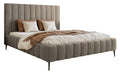 NADUVI Collection Bedframe Flores velvet 180x200 met opbergvak