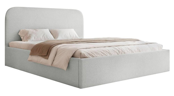 NADUVI Collection Bedframe Fia 140x200 chenille met opbergvak