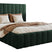 NADUVI Collection Bedframe Flores velvet 160x200 met opbergvak