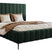 NADUVI Collection Bedframe Flores velvet 140x200 met opbergvak