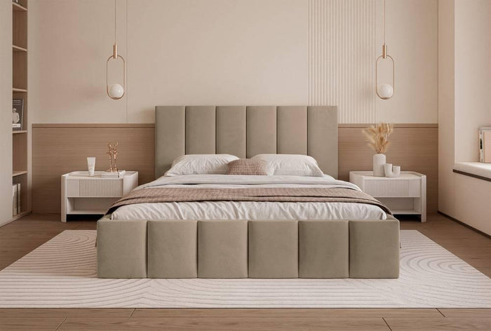 NADUVI Collection Bedframe Quinn met opbergvak 180x200