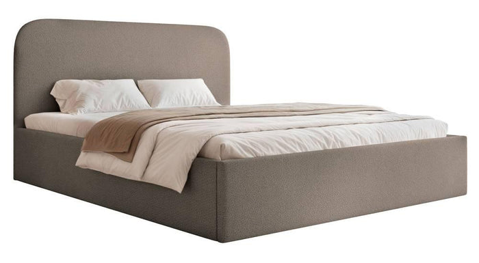 NADUVI Collection Bedframe Fia 140x200 chenille met opbergvak