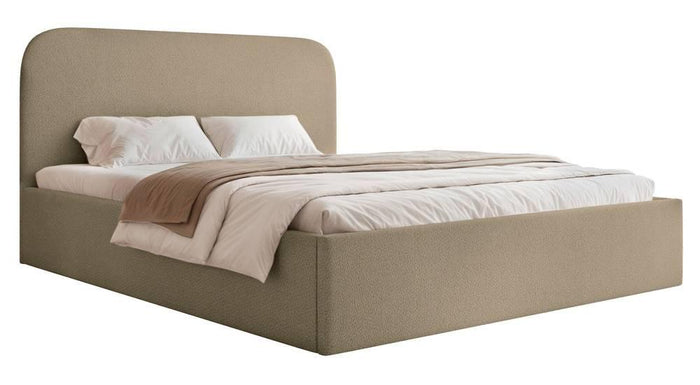NADUVI Collection Bedframe Fia 140x200 chenille met opbergvak