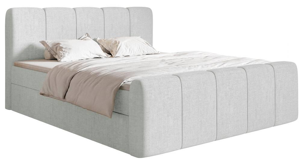 NADUVI Collection Boxspring Chloe 180x200 chenille met opbergruimte