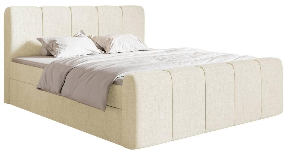 NADUVI Collection Boxspring Chloe 200x200 chenille met opbergruimte